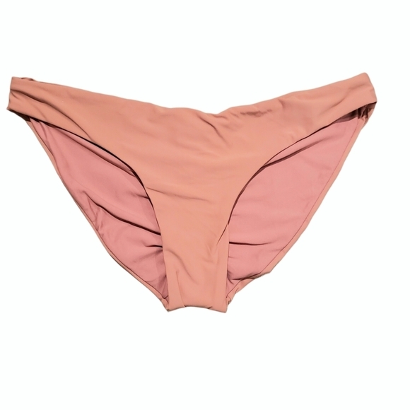 PilyQ Basic Ruched Full Bikini Bottom - Picture 3 of 7